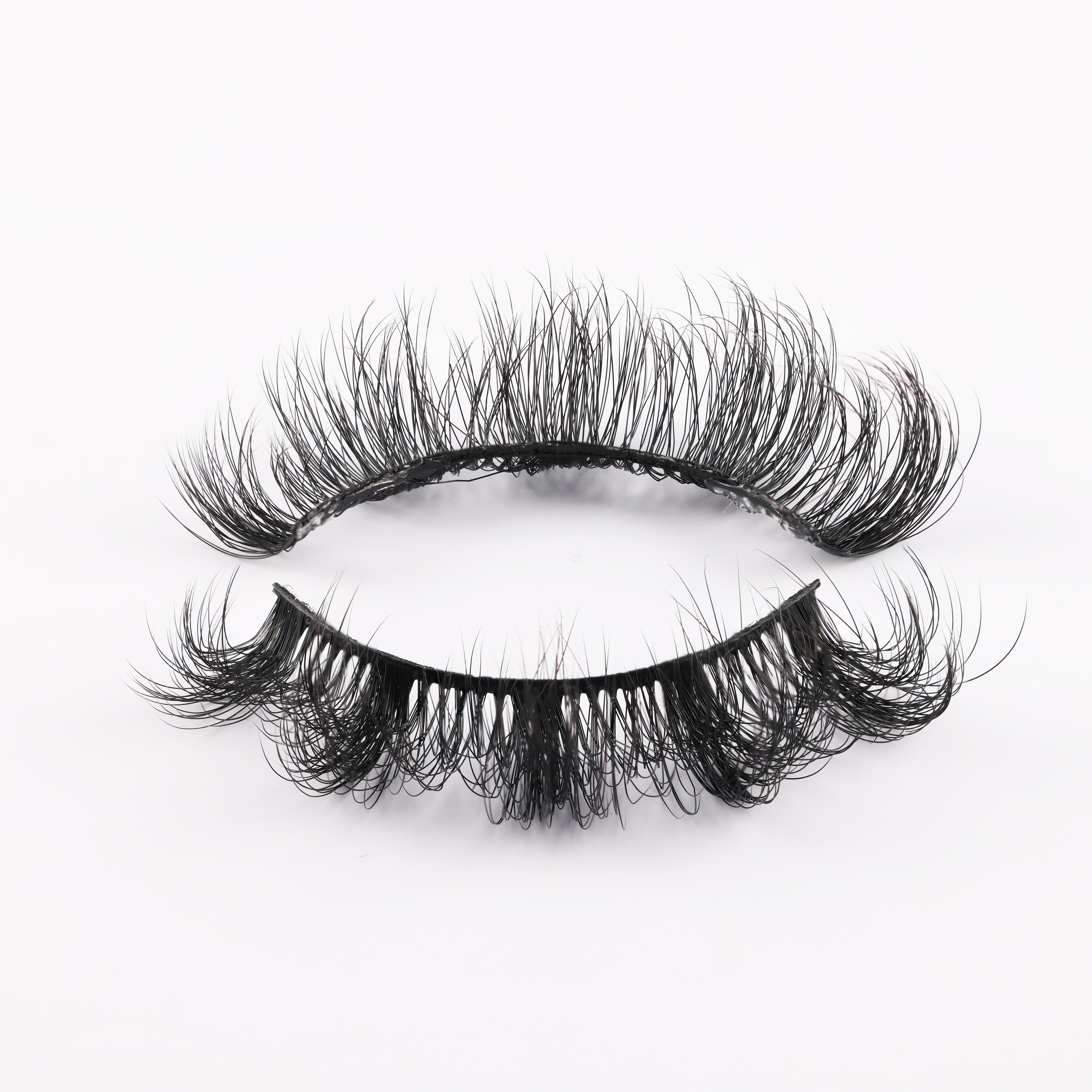 15mm fluffy faux mink lashes P07-F
