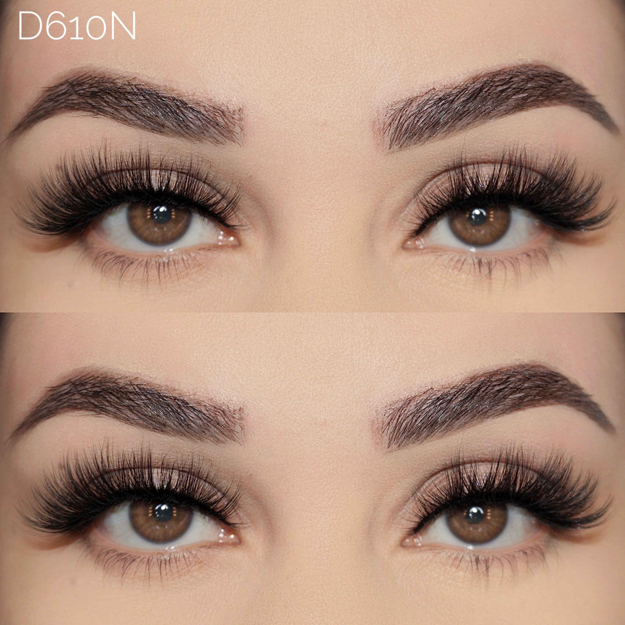 15mm nature faux mink lashes D610N