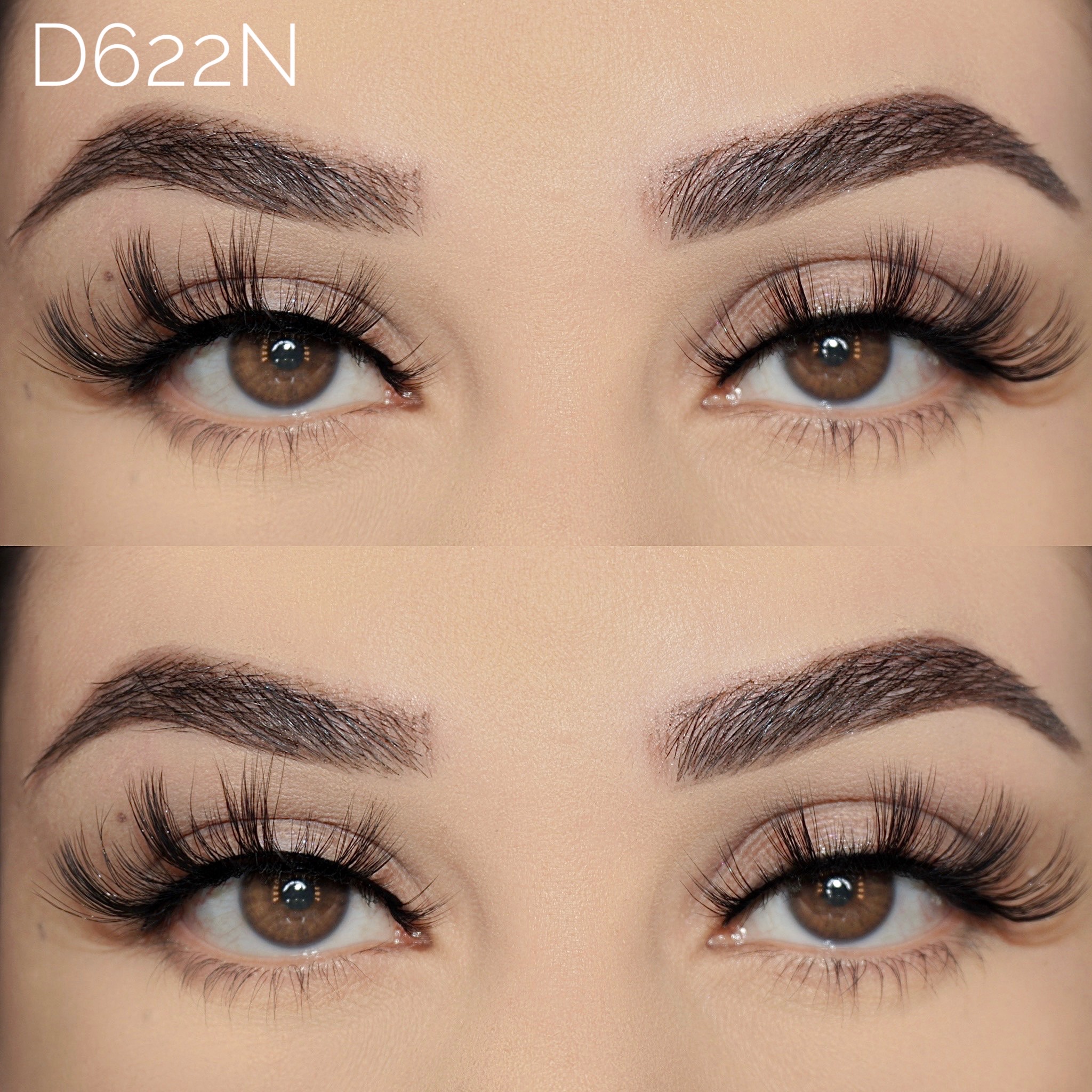 15mm nature faux mink lashes D622N