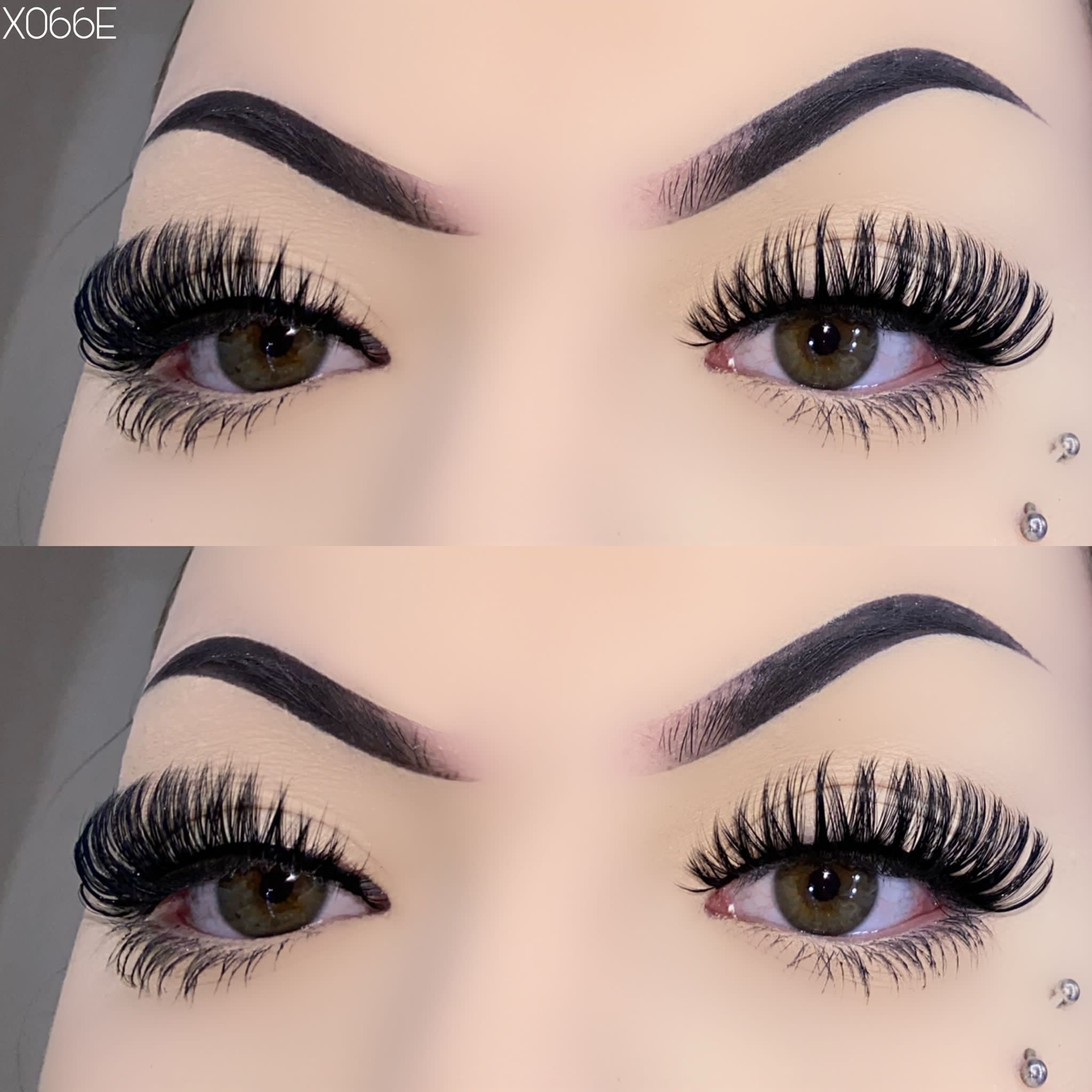 15mm Russian lashes X66E