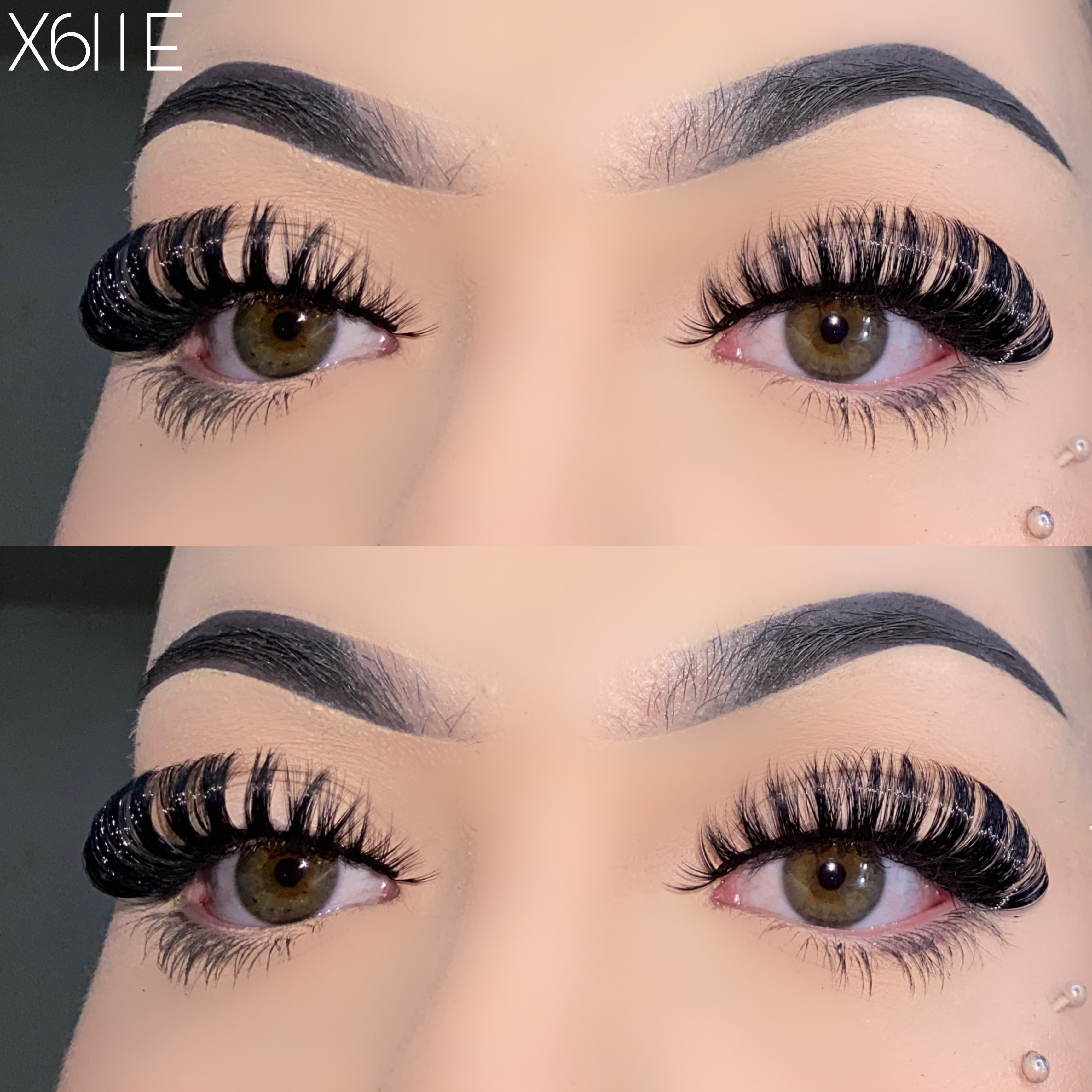 15mm Russian lashes X611E