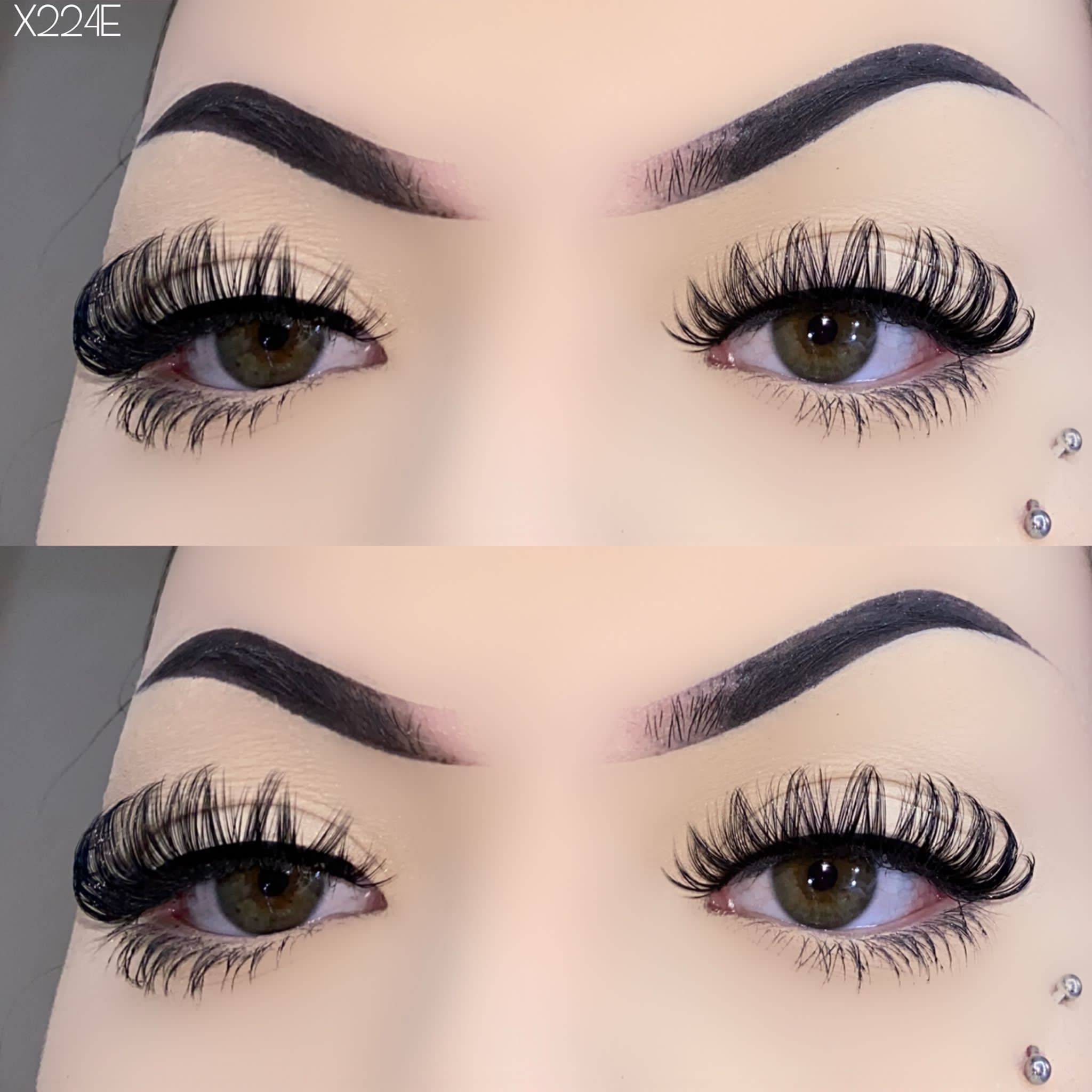 15mm Russian lashes X224E