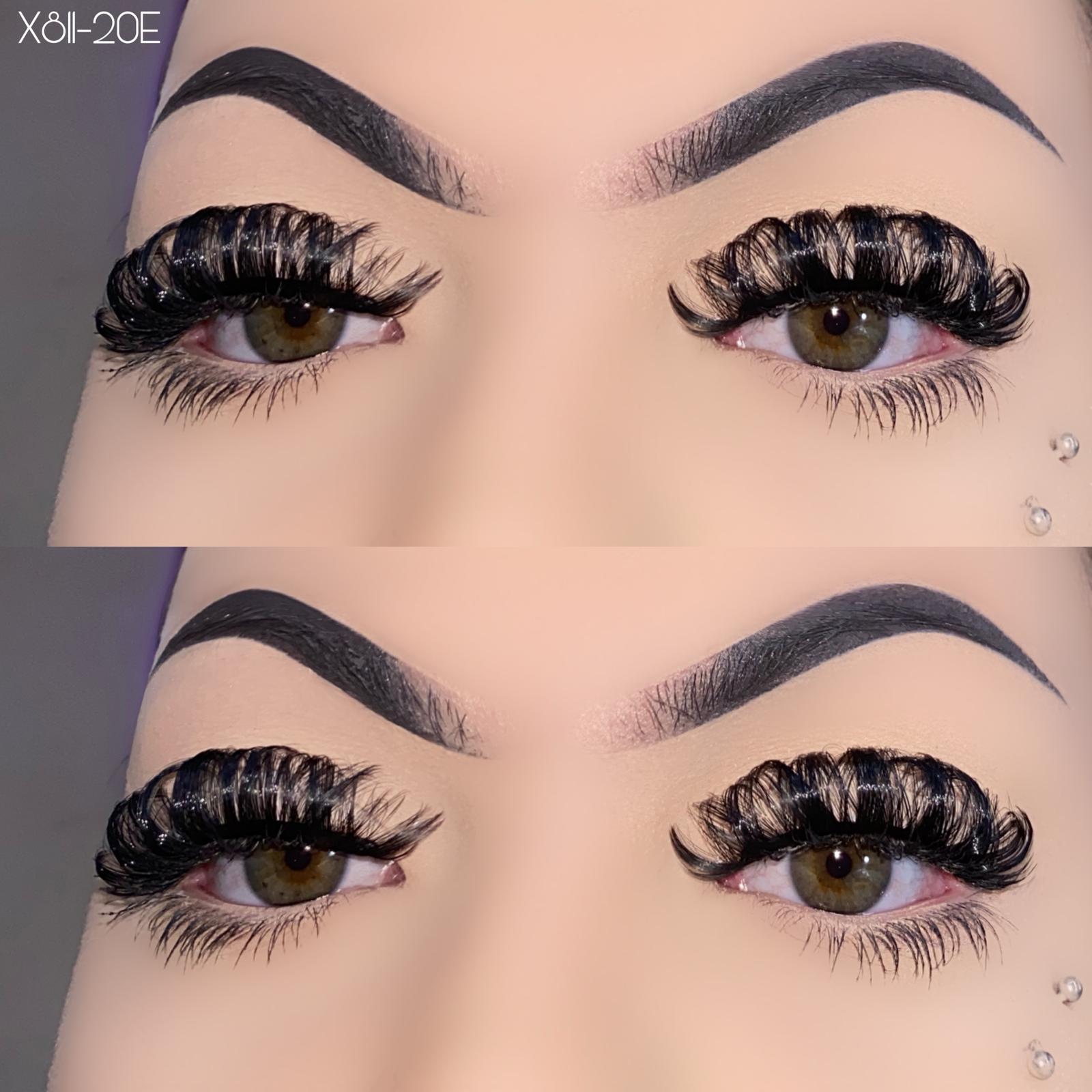20mm Russian lashes X811-20E