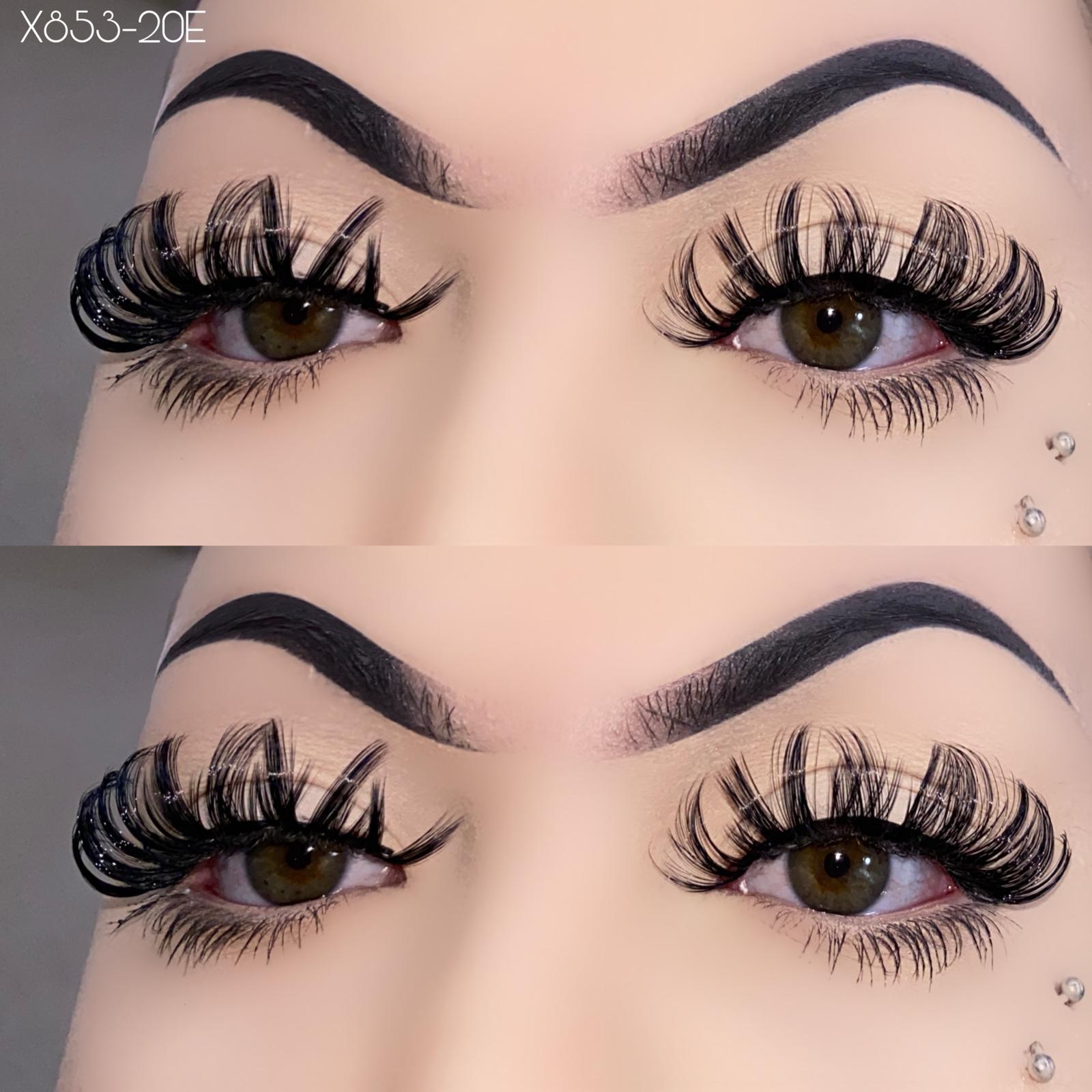 20mm Russian lashes X853-20E