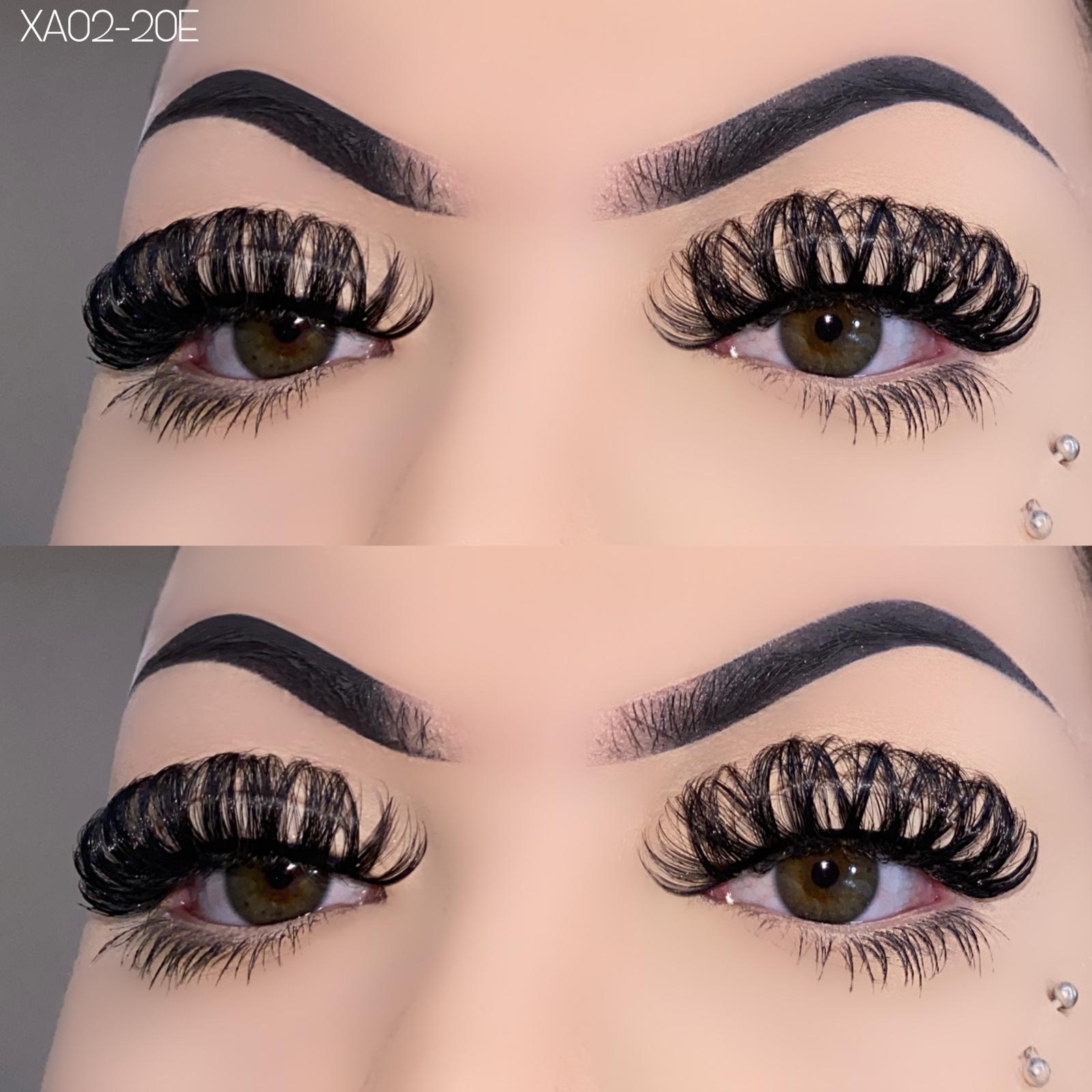 20mm Russian lashes XA02-20E