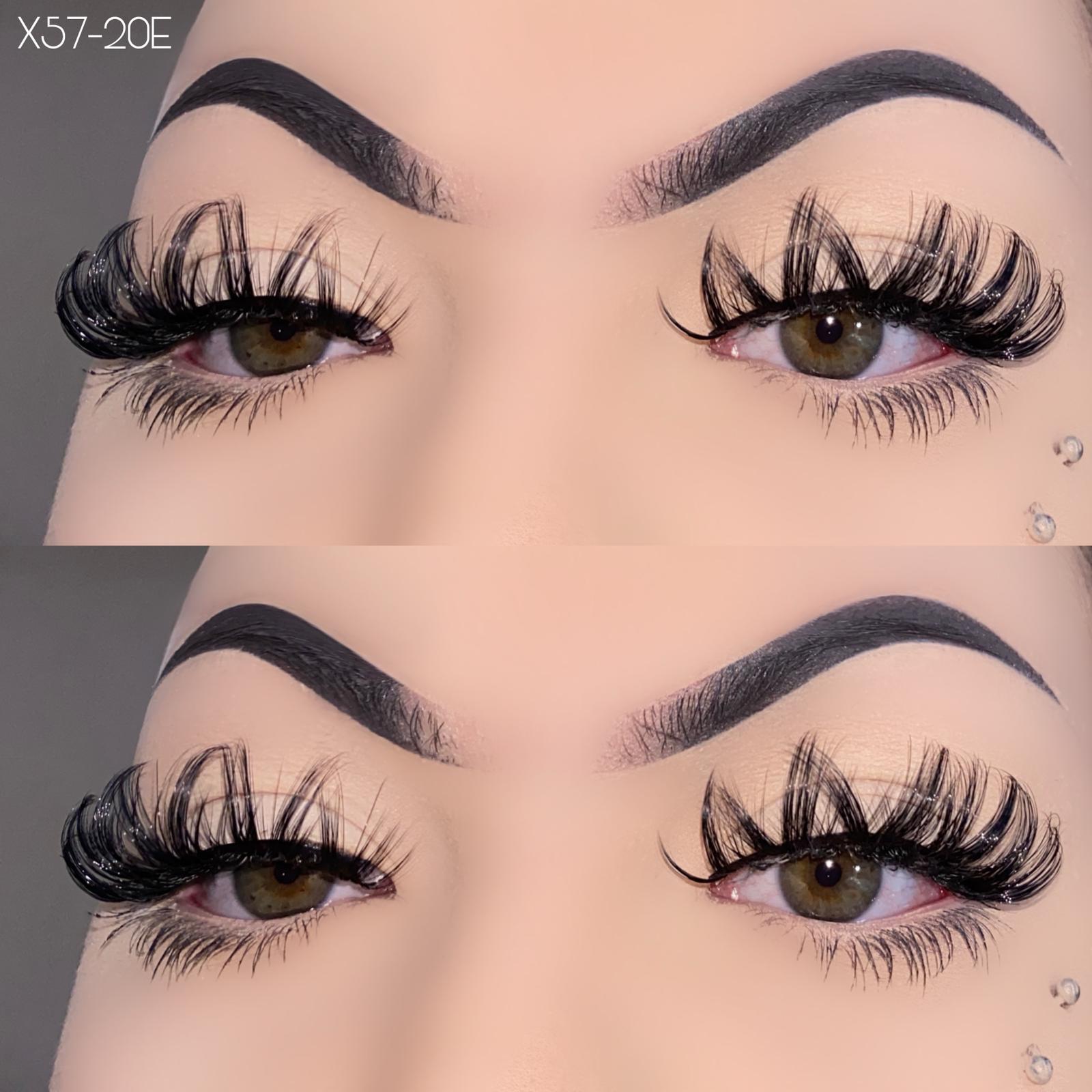20mm Russian lashes X57-20E