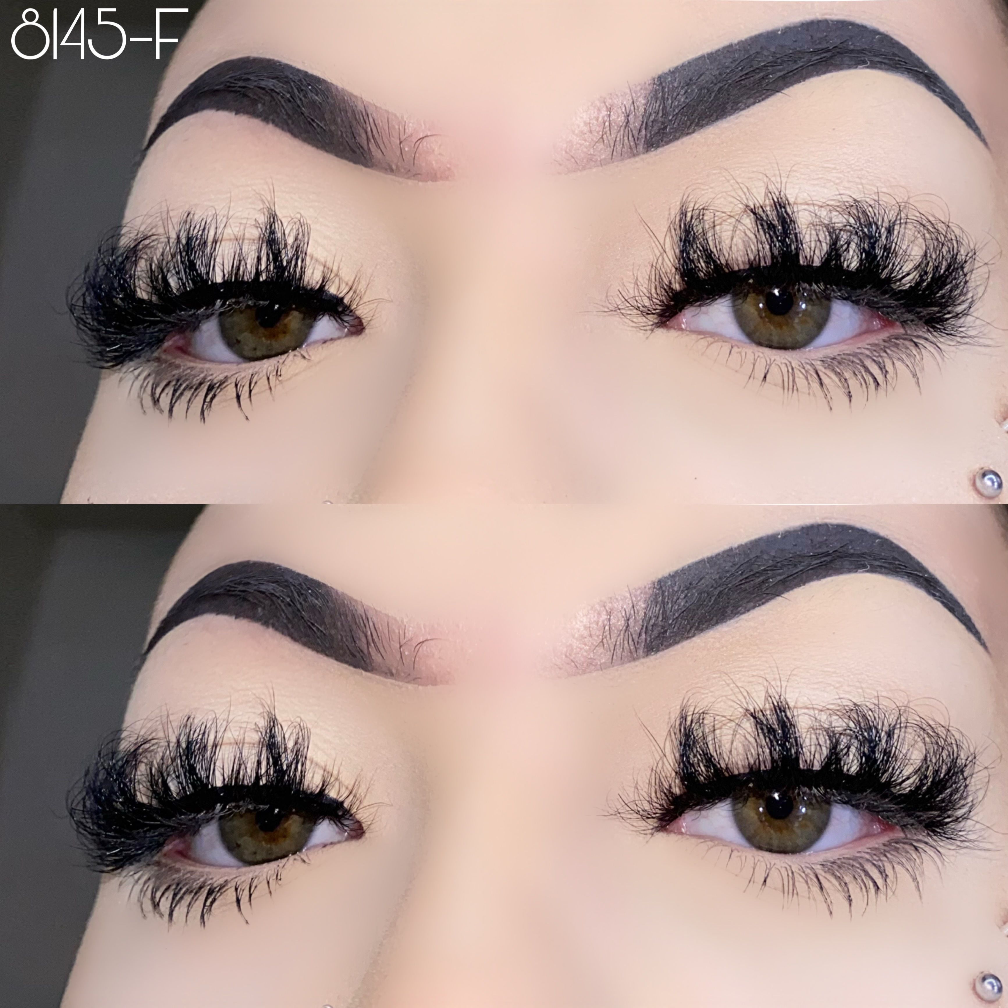 20mm fluffy mink lashes 8145-F